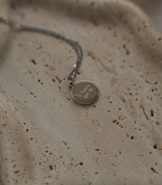 KÉZÍRÁS // nyaklánc - Sterling Ezüst