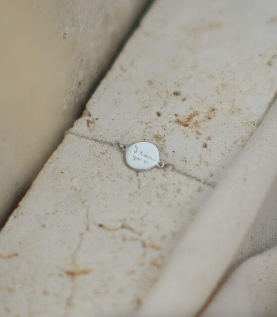 KÉZÍRÁS // karkötő - Sterling Ezüst